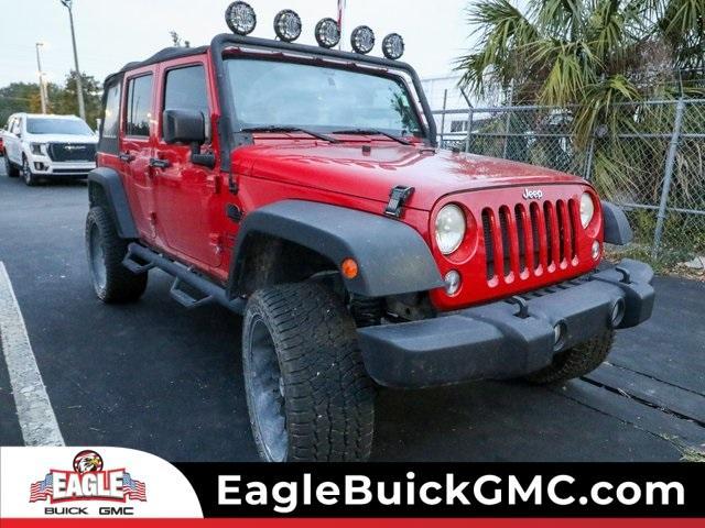 used 2014 Jeep Wrangler Unlimited car, priced at $18,900