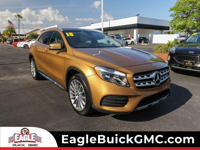 used 2018 Mercedes-Benz GLA 250 car, priced at $17,900