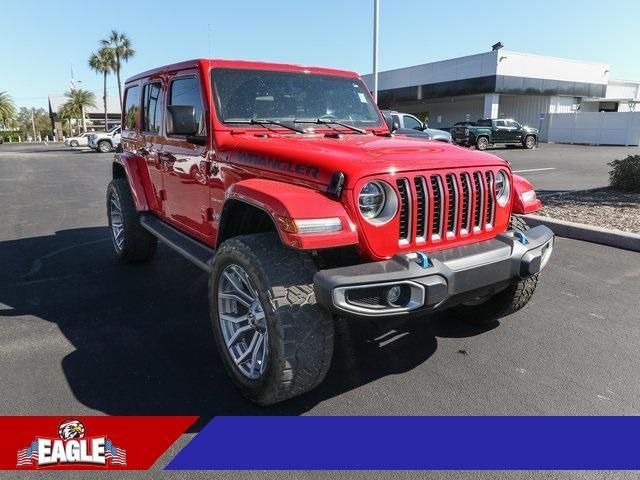 used 2022 Jeep Wrangler Unlimited 4xe car, priced at $47,820