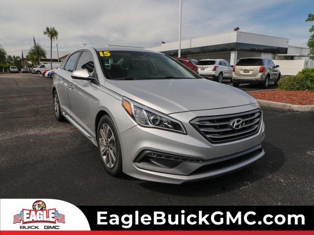 used 2015 Hyundai Sonata car, priced at $12,900