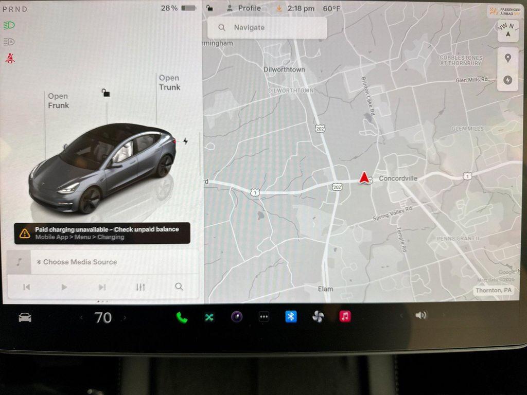 used 2023 Tesla Model 3 car, priced at $24,699