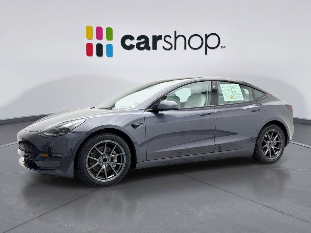 used 2023 Tesla Model 3 car, priced at $24,699