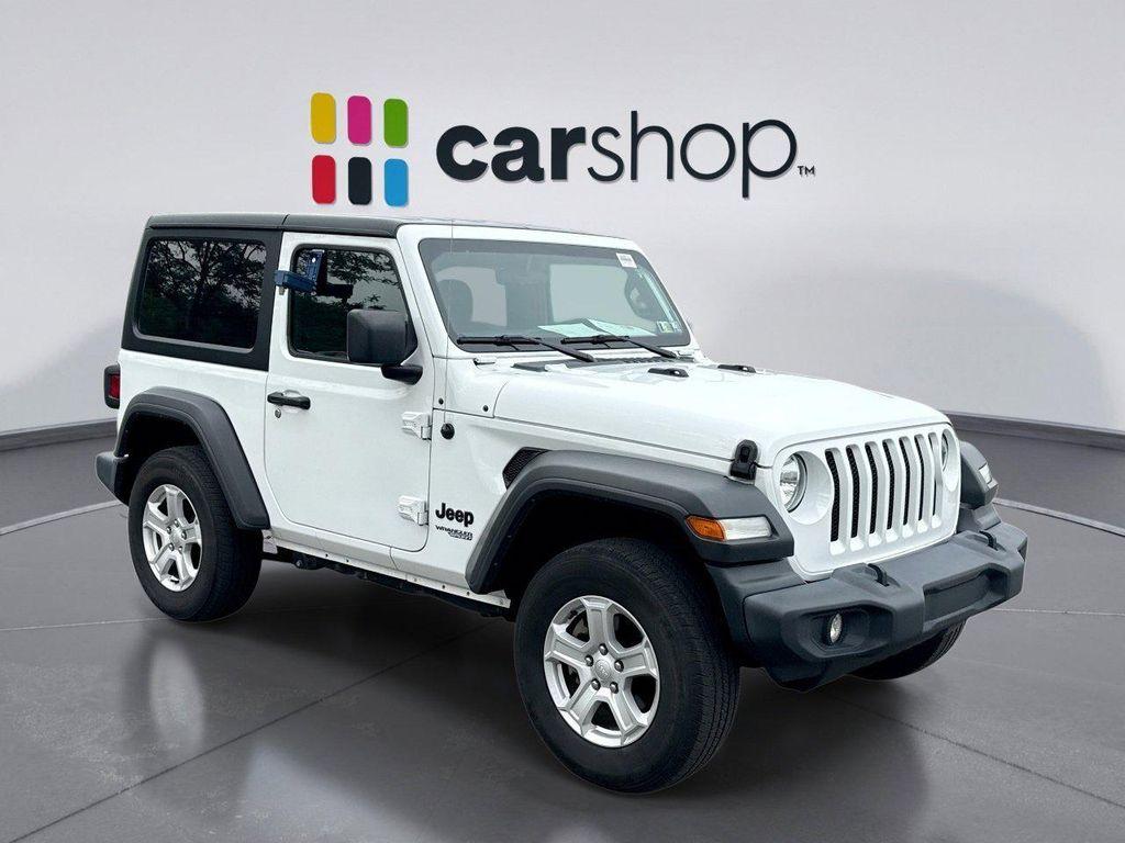 used 2021 Jeep Wrangler car, priced at $25,198
