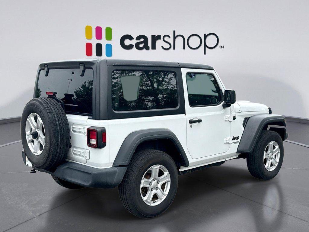 used 2021 Jeep Wrangler car, priced at $25,198