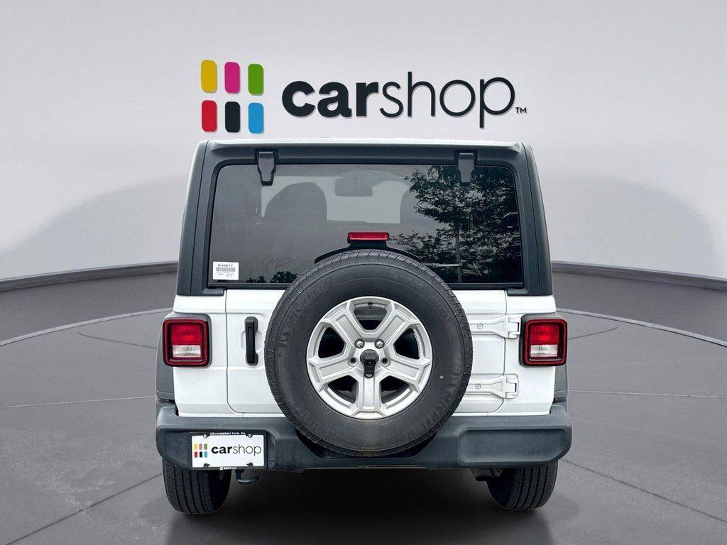 used 2021 Jeep Wrangler car, priced at $25,198