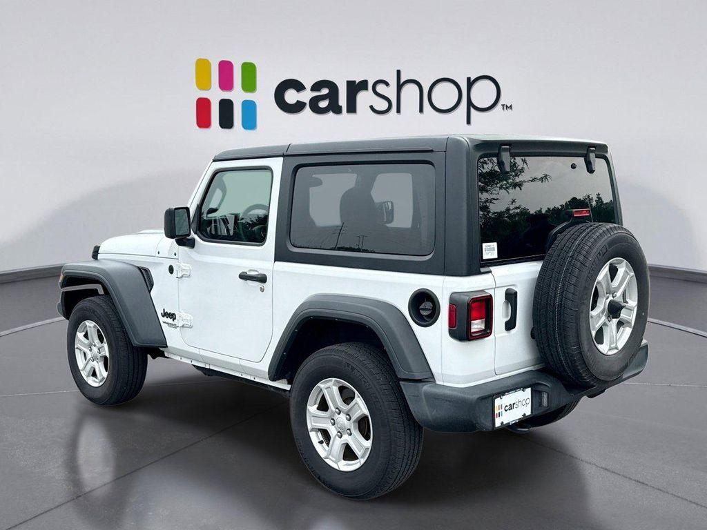 used 2021 Jeep Wrangler car, priced at $25,198