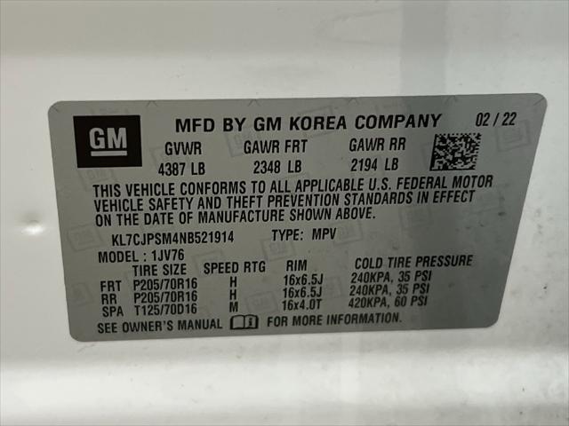 used 2022 Chevrolet Trax car, priced at $19,598