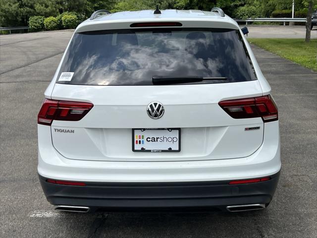 used 2021 Volkswagen Tiguan car, priced at $20,199