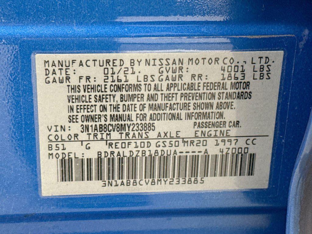 used 2021 Nissan Sentra car, priced at $17,499