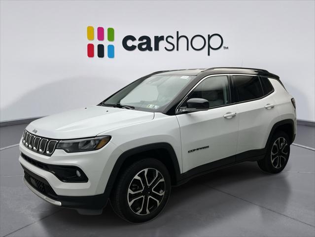 used 2022 Jeep Compass car, priced at $23,999