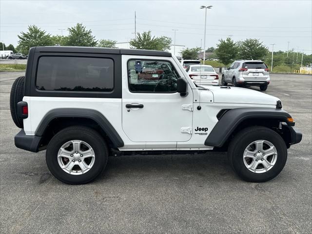 used 2021 Jeep Wrangler car, priced at $27,999