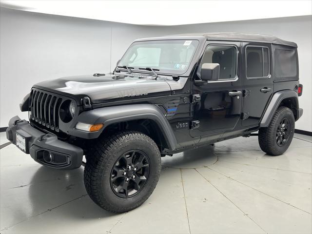 used 2021 Jeep Wrangler car, priced at $30,797