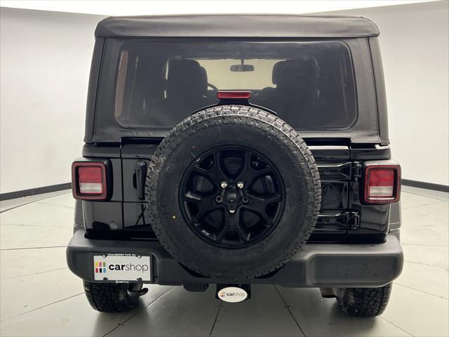 used 2021 Jeep Wrangler car, priced at $30,797