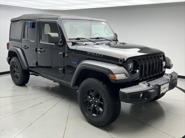 used 2021 Jeep Wrangler car, priced at $30,797