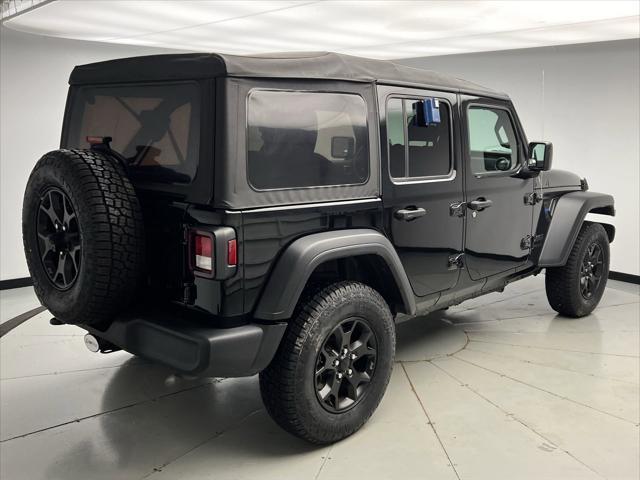 used 2021 Jeep Wrangler car, priced at $30,797