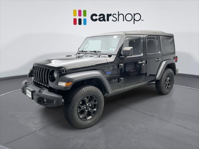 used 2021 Jeep Wrangler car, priced at $25,196