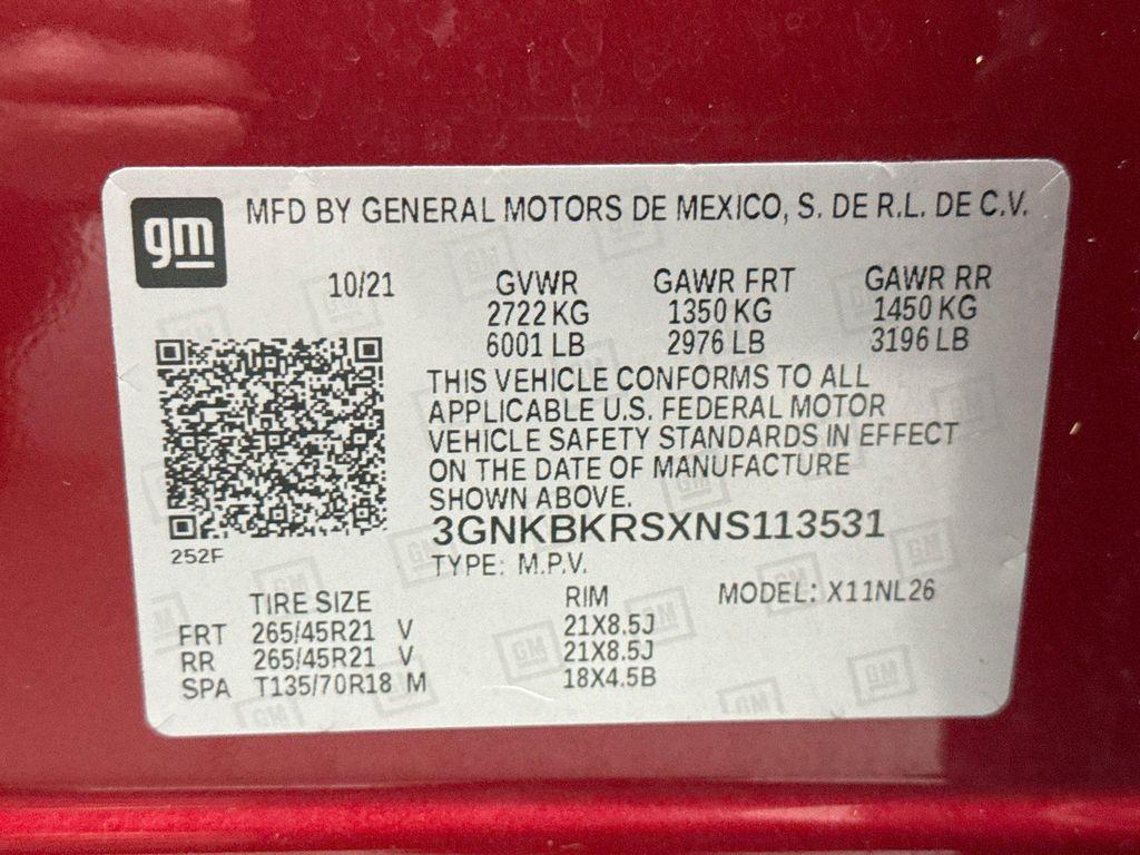 used 2022 Chevrolet Blazer car, priced at $29,149