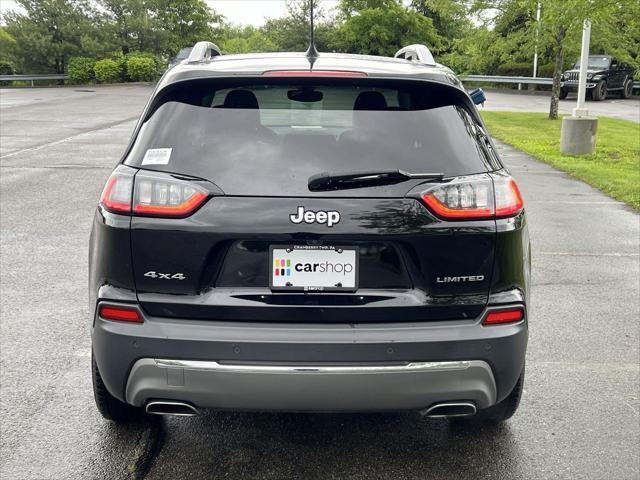 used 2019 Jeep Cherokee car, priced at $19,550