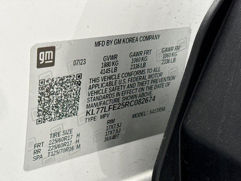 used 2024 Chevrolet Trax car, priced at $20,999