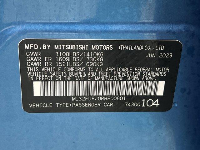 used 2024 Mitsubishi Mirage G4 car, priced at $16,798
