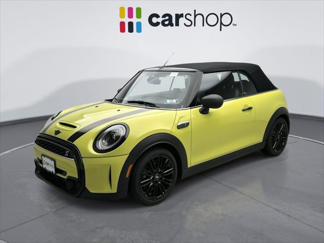 used 2022 MINI Convertible car, priced at $27,798