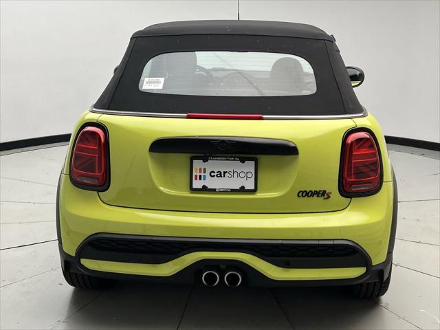 used 2022 MINI Convertible car, priced at $27,798