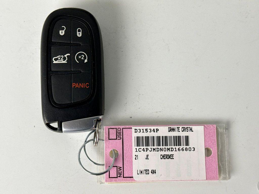 used 2021 Jeep Cherokee car, priced at $22,999