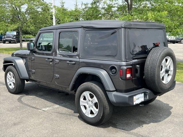 used 2021 Jeep Wrangler Unlimited car, priced at $29,599