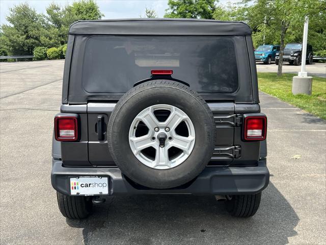 used 2021 Jeep Wrangler Unlimited car, priced at $29,599