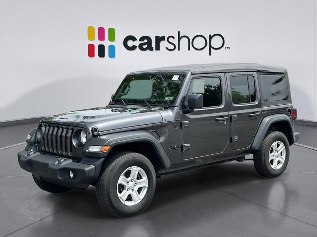 used 2021 Jeep Wrangler Unlimited car, priced at $29,599