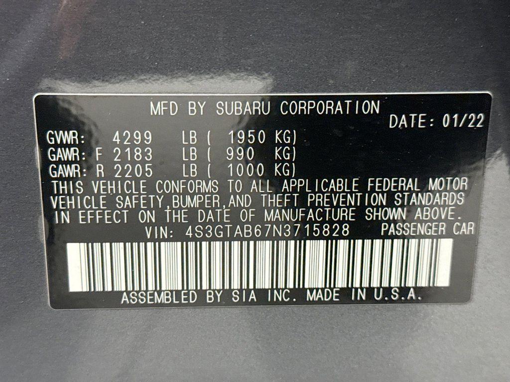 used 2022 Subaru Impreza car, priced at $19,699