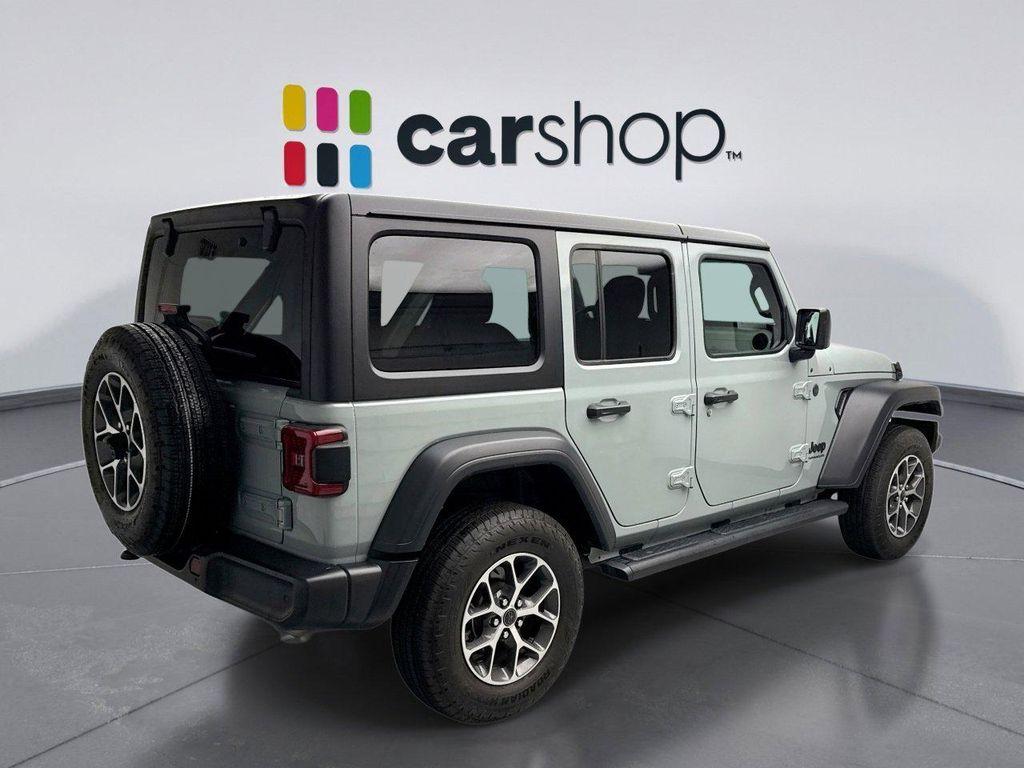 used 2024 Jeep Wrangler car, priced at $38,699