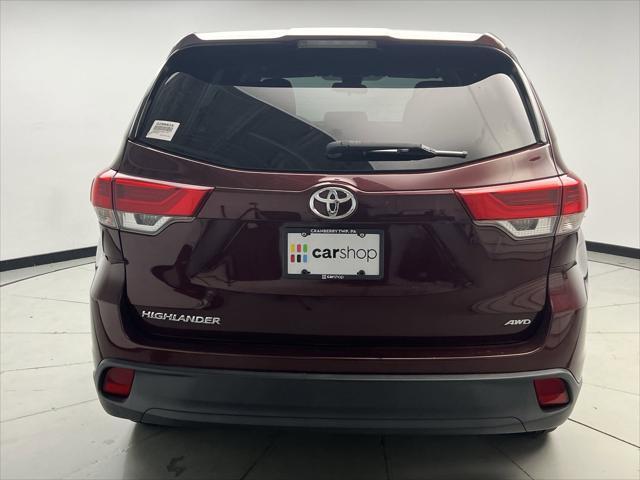 used 2018 Toyota Highlander car, priced at $21,147