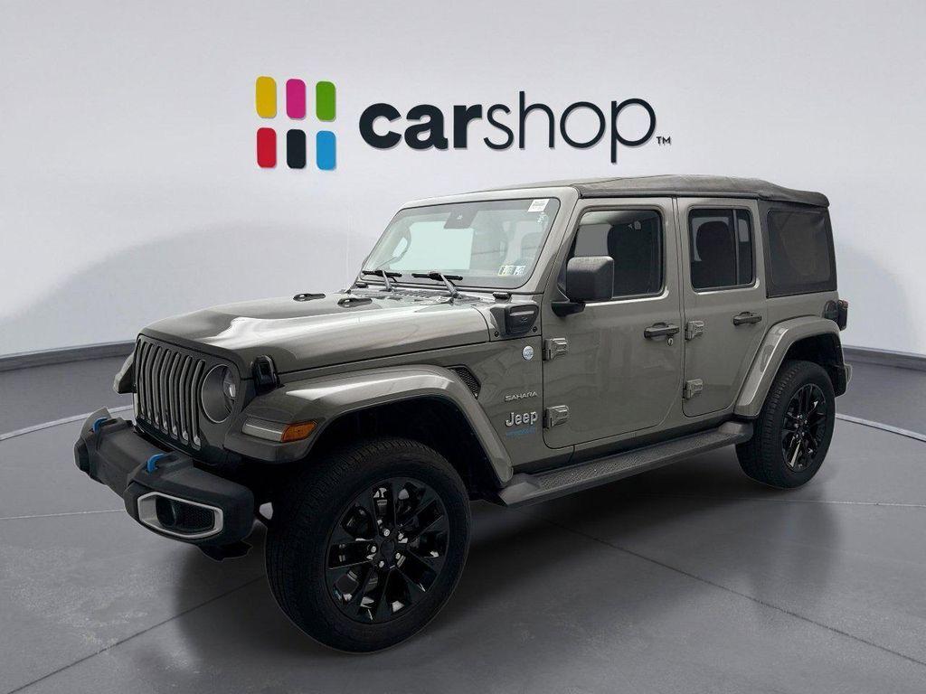 used 2022 Jeep Wrangler Unlimited 4xe car, priced at $29,198