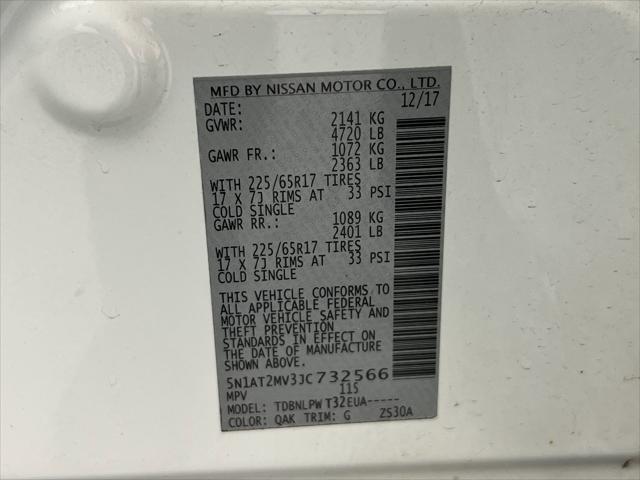 used 2018 Nissan Rogue car, priced at $16,549
