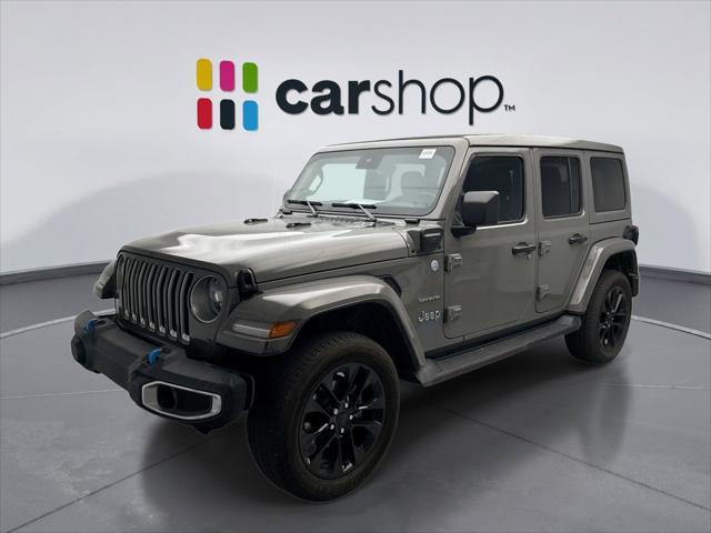 used 2022 Jeep Wrangler Unlimited 4xe car, priced at $34,000