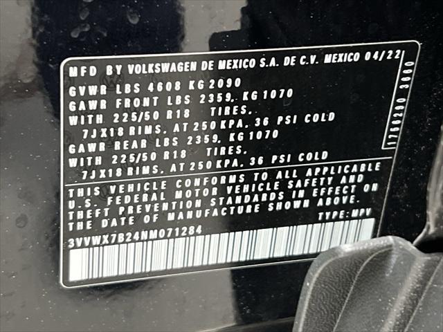 used 2022 Volkswagen Taos car, priced at $24,299