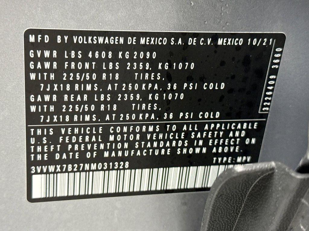 used 2022 Volkswagen Taos car, priced at $23,599