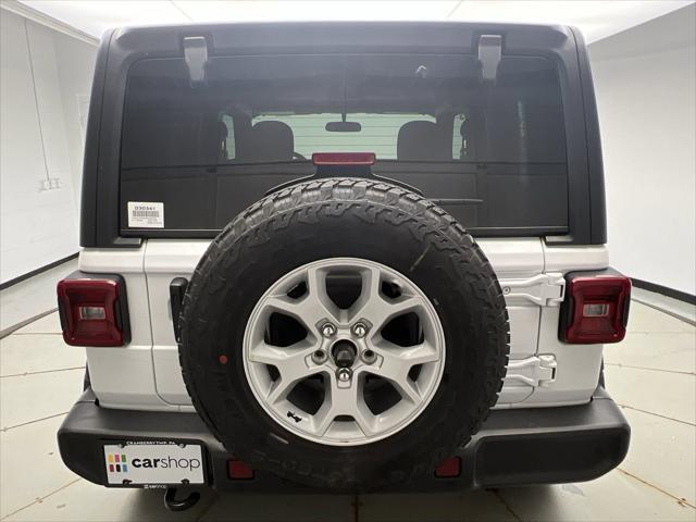used 2021 Jeep Wrangler car, priced at $28,599