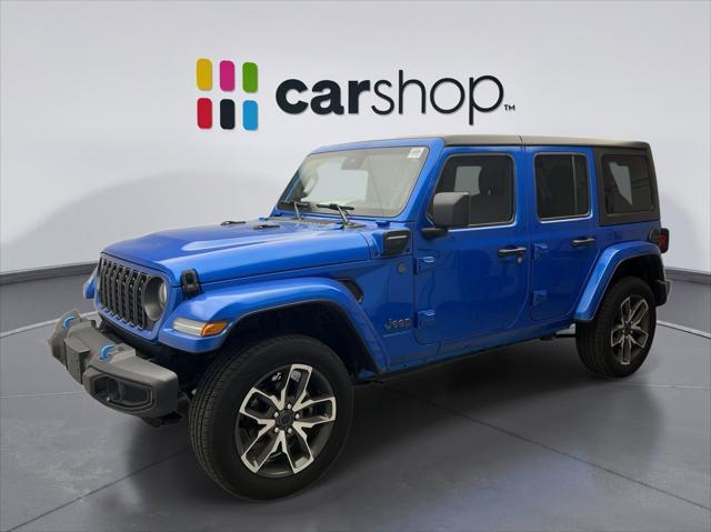 used 2024 Jeep Wrangler 4xe car, priced at $37,000