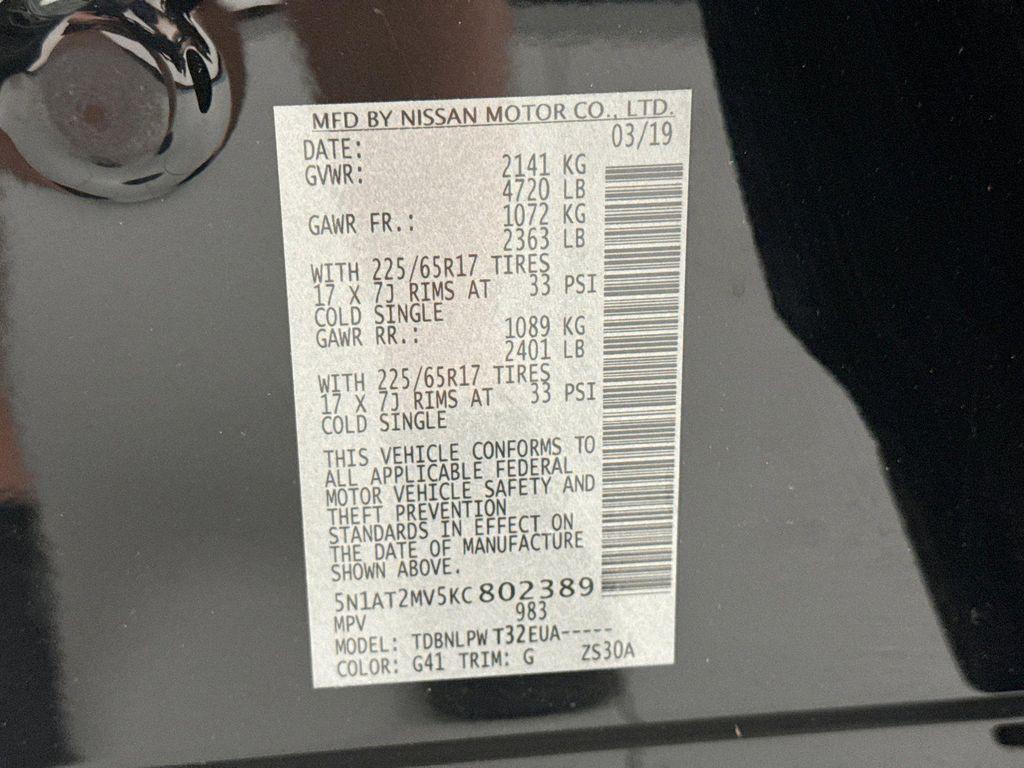 used 2019 Nissan Rogue car, priced at $15,649