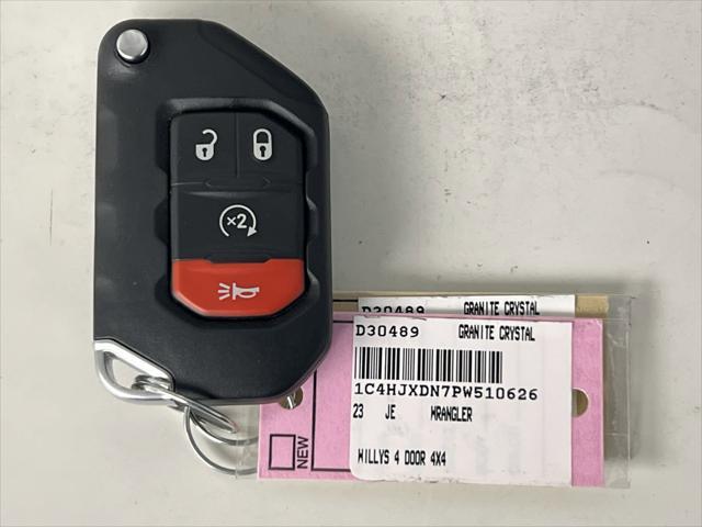 used 2023 Jeep Wrangler car, priced at $34,599