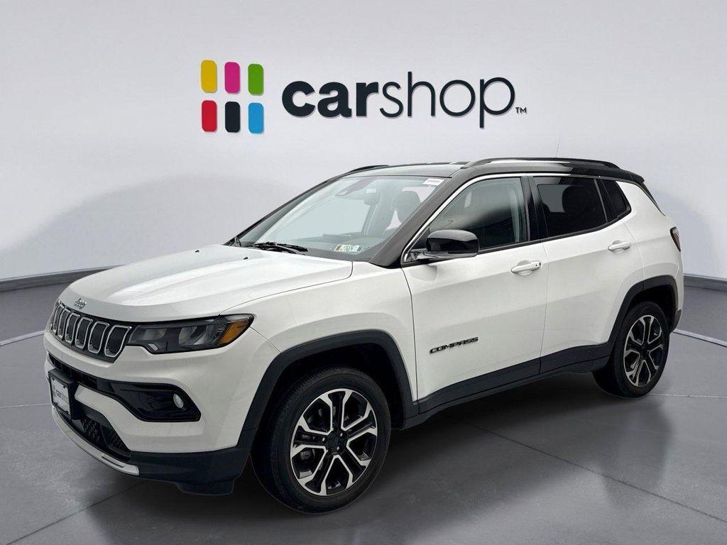 used 2022 Jeep Compass car, priced at $23,000
