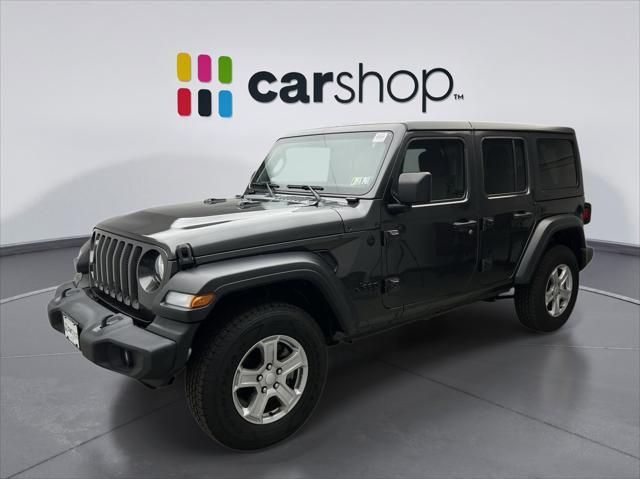 used 2021 Jeep Wrangler Unlimited car, priced at $28,699