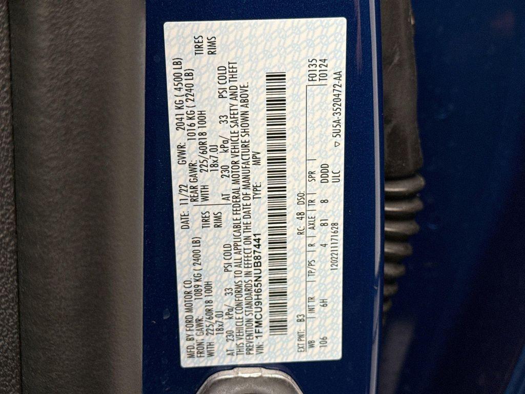 used 2022 Ford Escape car, priced at $24,199