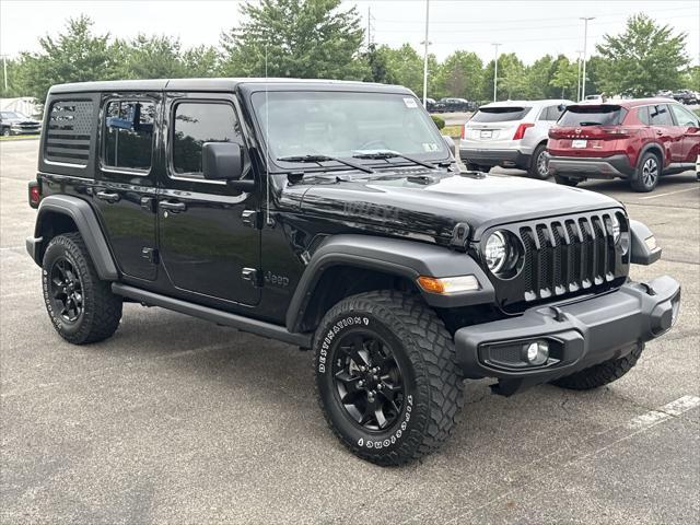 used 2022 Jeep Wrangler Unlimited car, priced at $33,000