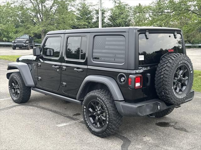 used 2022 Jeep Wrangler Unlimited car, priced at $33,000