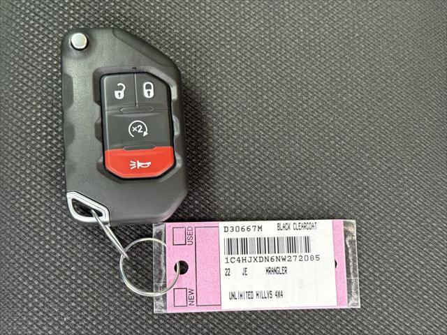 used 2022 Jeep Wrangler Unlimited car, priced at $33,000
