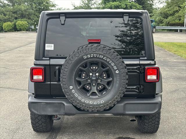 used 2022 Jeep Wrangler Unlimited car, priced at $33,000
