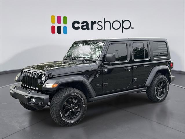 used 2022 Jeep Wrangler Unlimited car, priced at $33,000